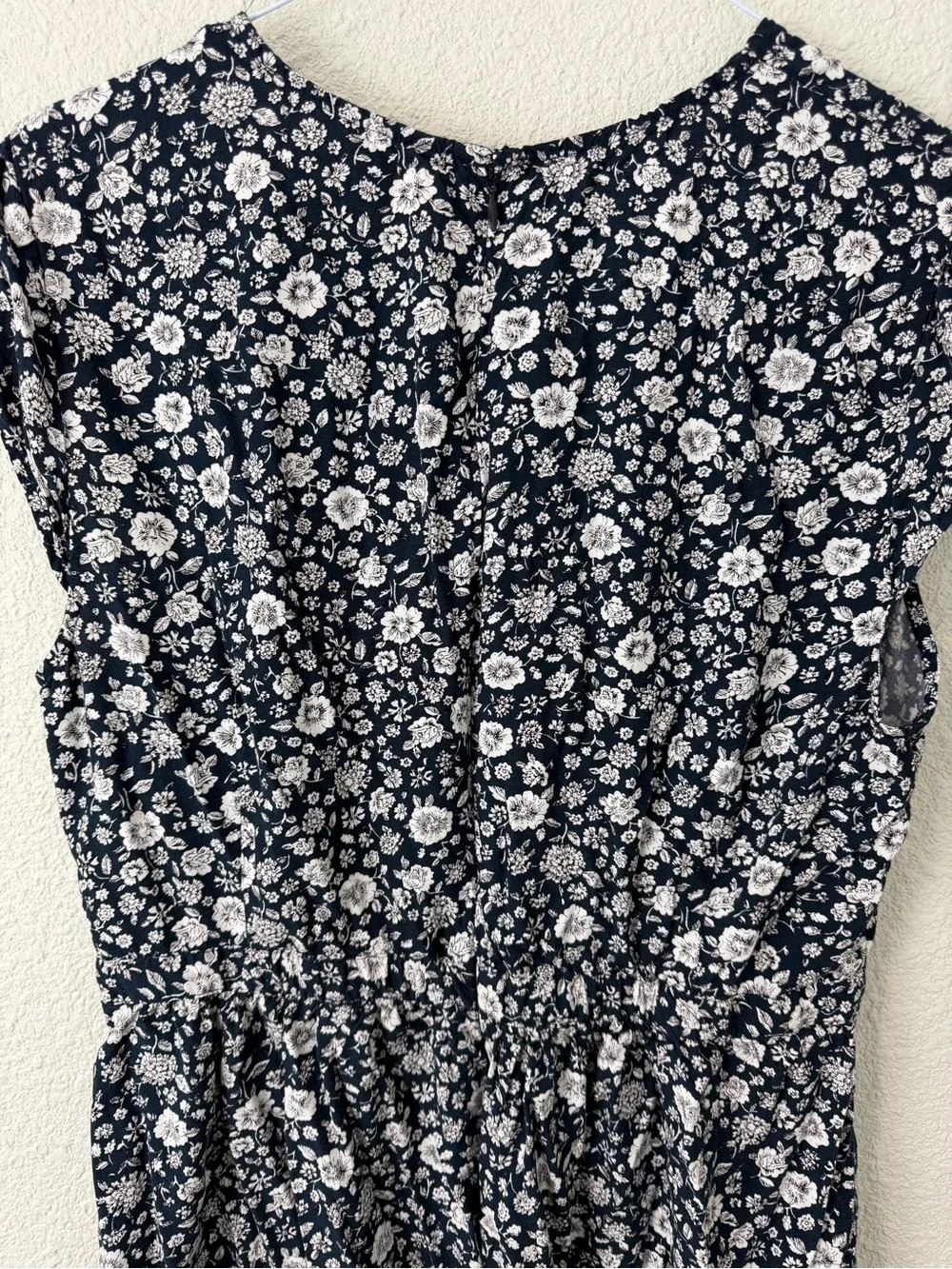 J. Crew Mercantile Faux Wrap Floral Dress Women’s Sz 14T - Picture 9 of 9